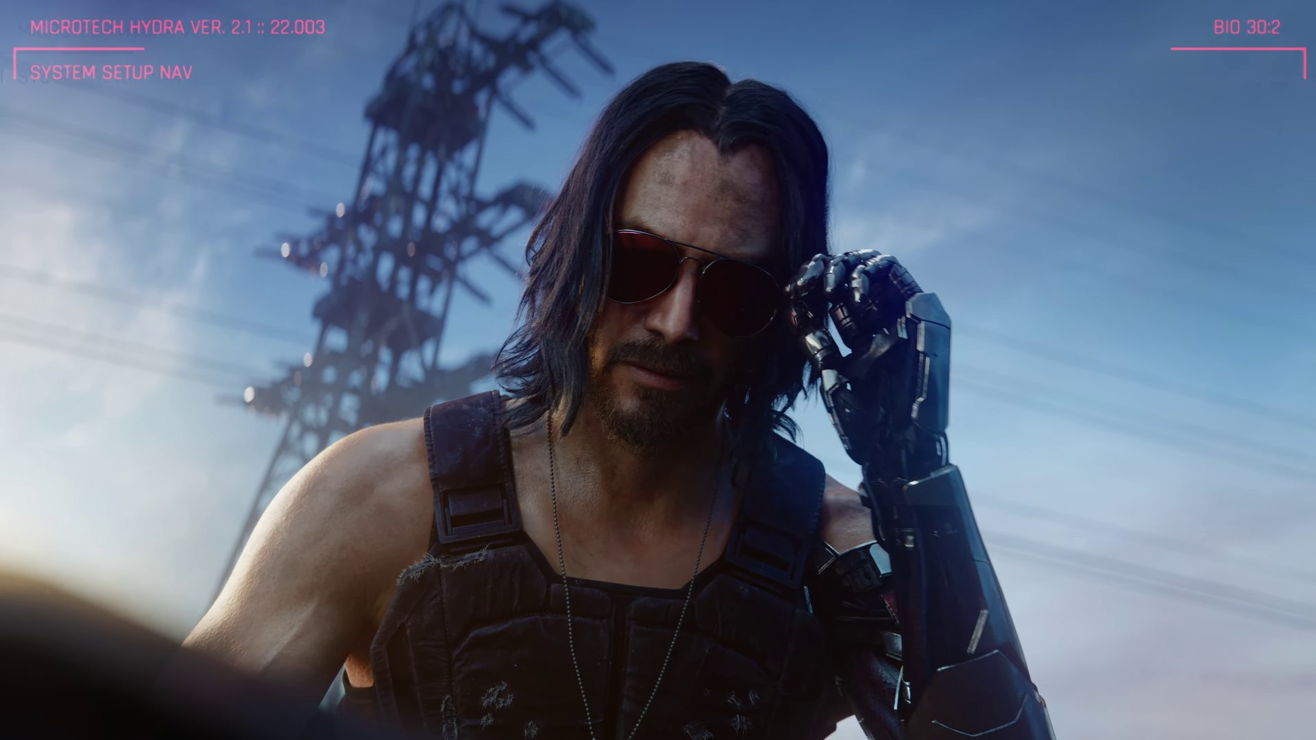 Tráiler de Cyberpunk 2077 con Keanu Reeves