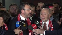 SPOR Bakan Kasapoğlu ve TFF Başkanı Özdemir'in açıklamaları