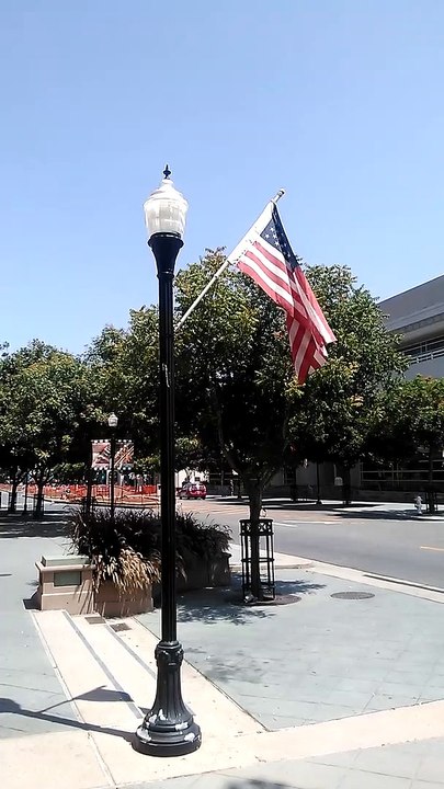 Memorial day 2018 in Mountain View, CA, USA :