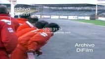 Ayrton Senna tests McLaren-Honda car in circuit 1988