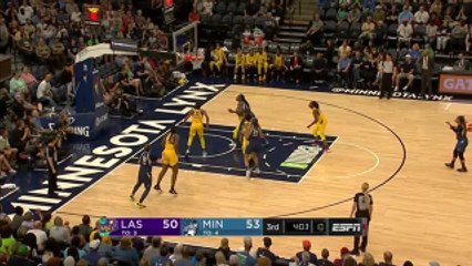 Napheesa Collier Assists in Minnesota Lynx vs. Los Angeles Sparks