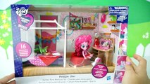 My Little Pony Dormitorio Para Pijamada Pony de Pinkie Pie  - Equestria Minis Muñecas