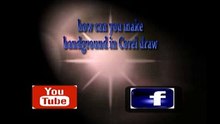 make background in corel draw