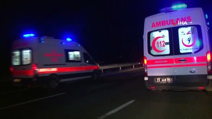 Elazığ’da  aracın çaptığı yaya  hayatını kaybetti