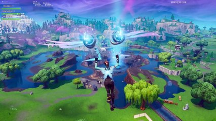 TILTED TOWERS HAS BEEN DESTROYED & THE DRUM GUN IS BACK! (VOLCANO ERUPTION EVENT in FORTNITE)