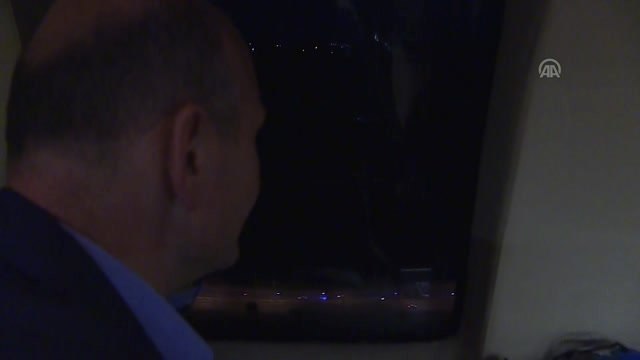 Bakan Soylu, bayram tatili dönüş trafiğini havadan inceledi