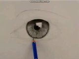 Cómo dibujar un ojo realista y PESTAÑAS!! Paso a Paso