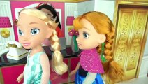Doll Bedroom Morning Routine in Grand Hotel Room with Frozen Elsa Anna American Girl Dolls
