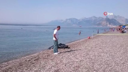 Sahilde ölü bulunan genç bisikletiyle birlikte cenaze arabasına konuldu