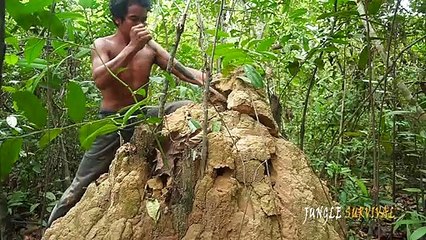 Build The Most Beautiful Bamboo Swimming Pool Around Luxury Villa house by ancient skills