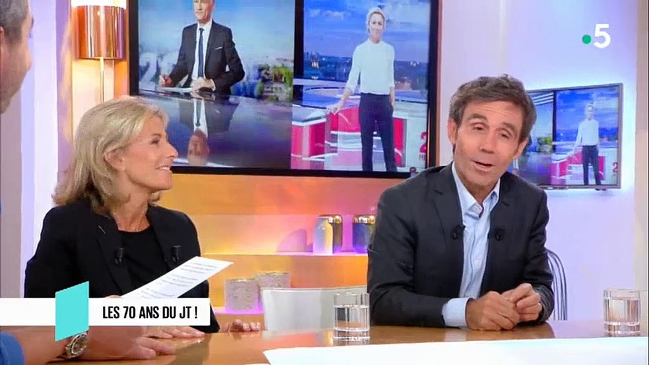 Anne-Sophie Lapix ou Gilles Bouleau ? David Pujadas amené à un choix difficile dans "C l'hebdo" - Regardez