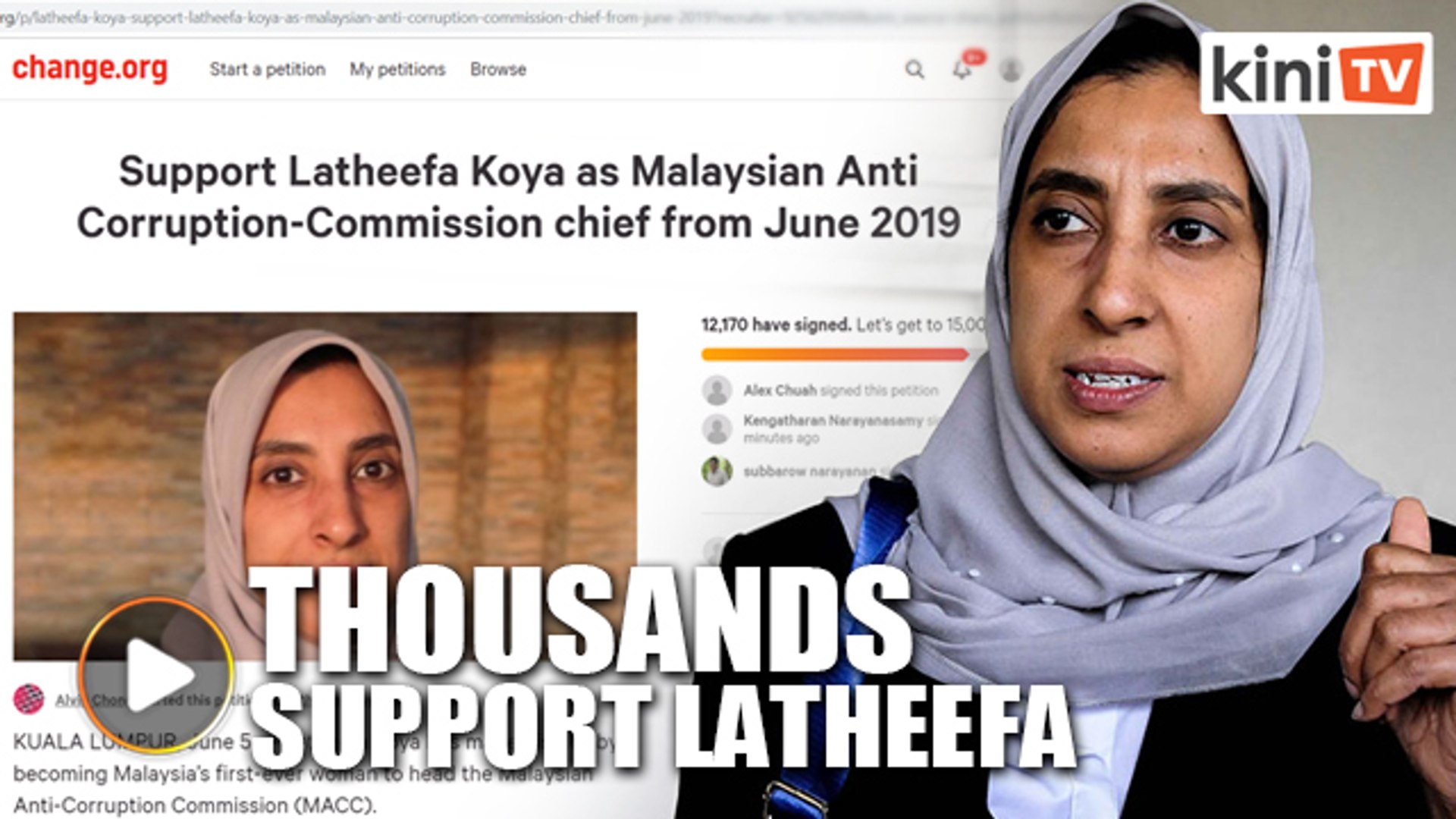 Azmin letak jawatan petition