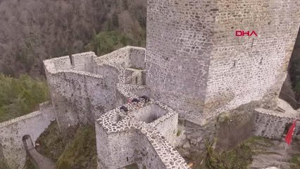 RİZE Karadeniz'de doğa ile baş başa spor yapıyorlar