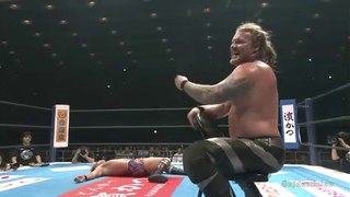Chris Jericho Attacks Okada After The Match - NJPW Dominion 2019