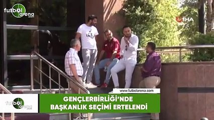 Gençlerbirliği'inde başkanlık seçimi ertelendi