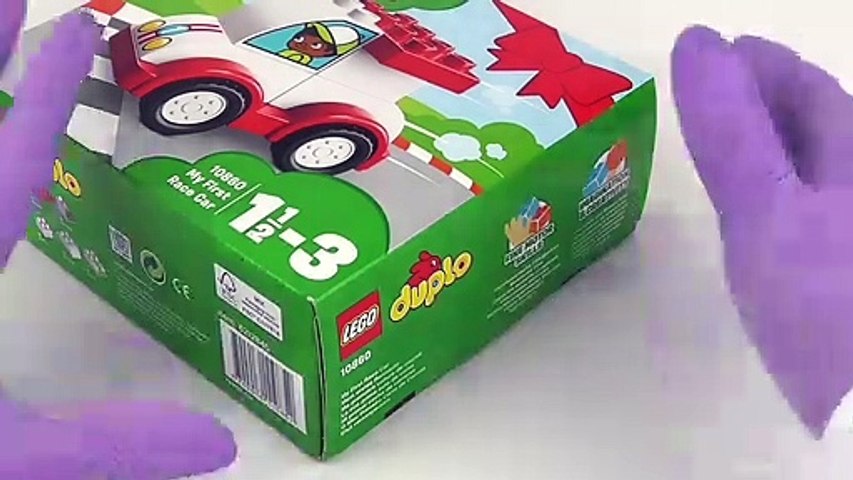 LEGO Duplo My First Race Car - Playset 10860 Toy Unboxing - video  Dailymotion