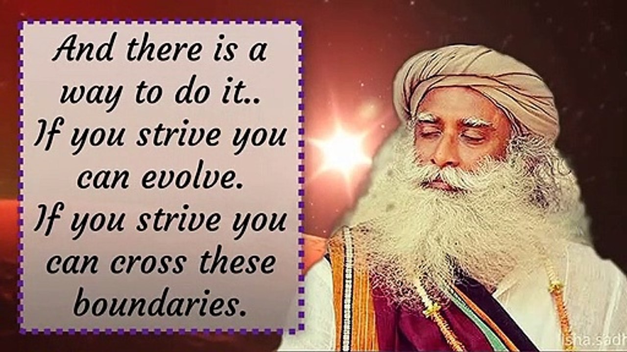 Is Physical Evolution  Finished? - Sadhguru about Avatars in Yoga