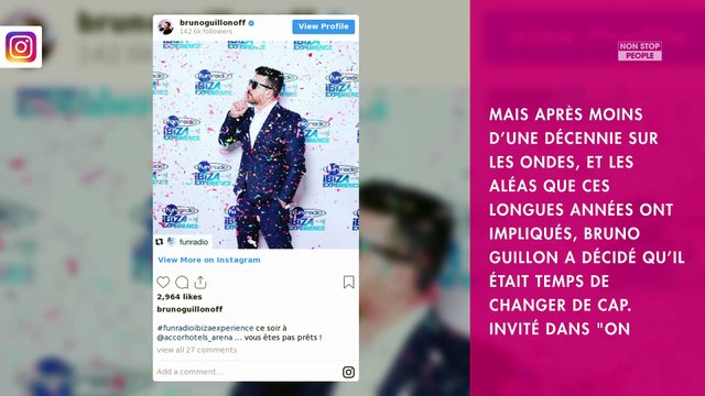 Bruno Guillon veut arrêter la matinale de Fun Radio et débarque sur RTL