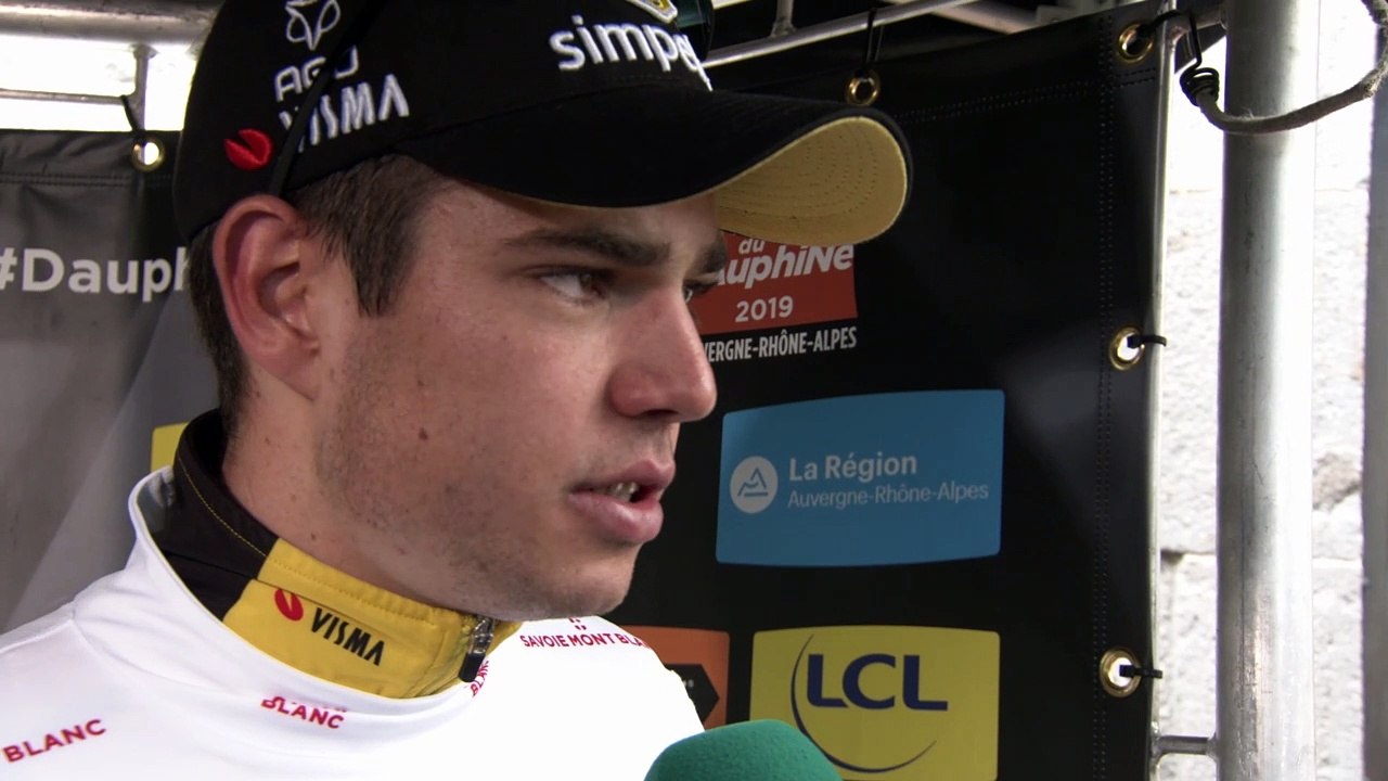 Wout van Aert - Post-race interview - Stage 1 - Critérium du Dauphiné 2019