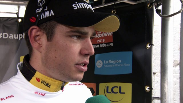Wout van Aert - Post-race interview - Stage 1 - Critérium du Dauphiné 2019