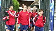 Entrenamiento de la Selección Española Femenina tras el Triunfo en el Debut Mundialista