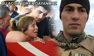 Şehidin annesi: Oğlum ben geldim kalk