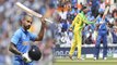 World Cup 2019 IND vs AUS: Dhawan, Kohli, Hardik flex batting muscle, India post 352 |वनइंडिया हिंदी