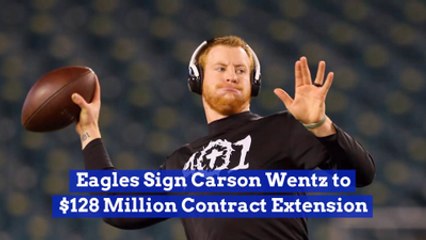 Carson Wentz Stays With The Eagles