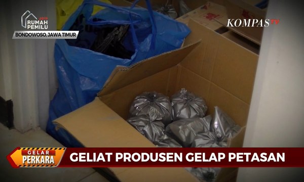 Polisi Sita Bahan Pembuat Petasan Gelap Seberat 1,3 Kuintal di Jawa Timur