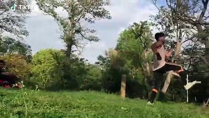 Pakistani sports man real danger jumped