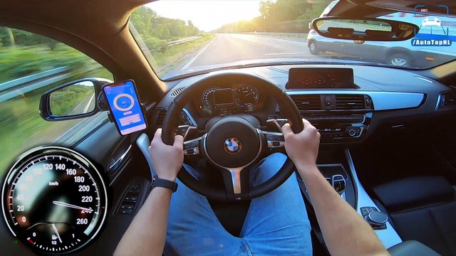 BMW 1 Series M140i AUTOBAHN POV 260km/h TOP SPEED by AutoTopNL