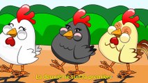 Quand trois poules vont aux champs