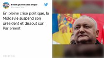 Igor Dodon, le président moldave relevé de ses fonctions