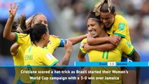 Fast match report: Cristiane hat-trick inspires Brazil to victory