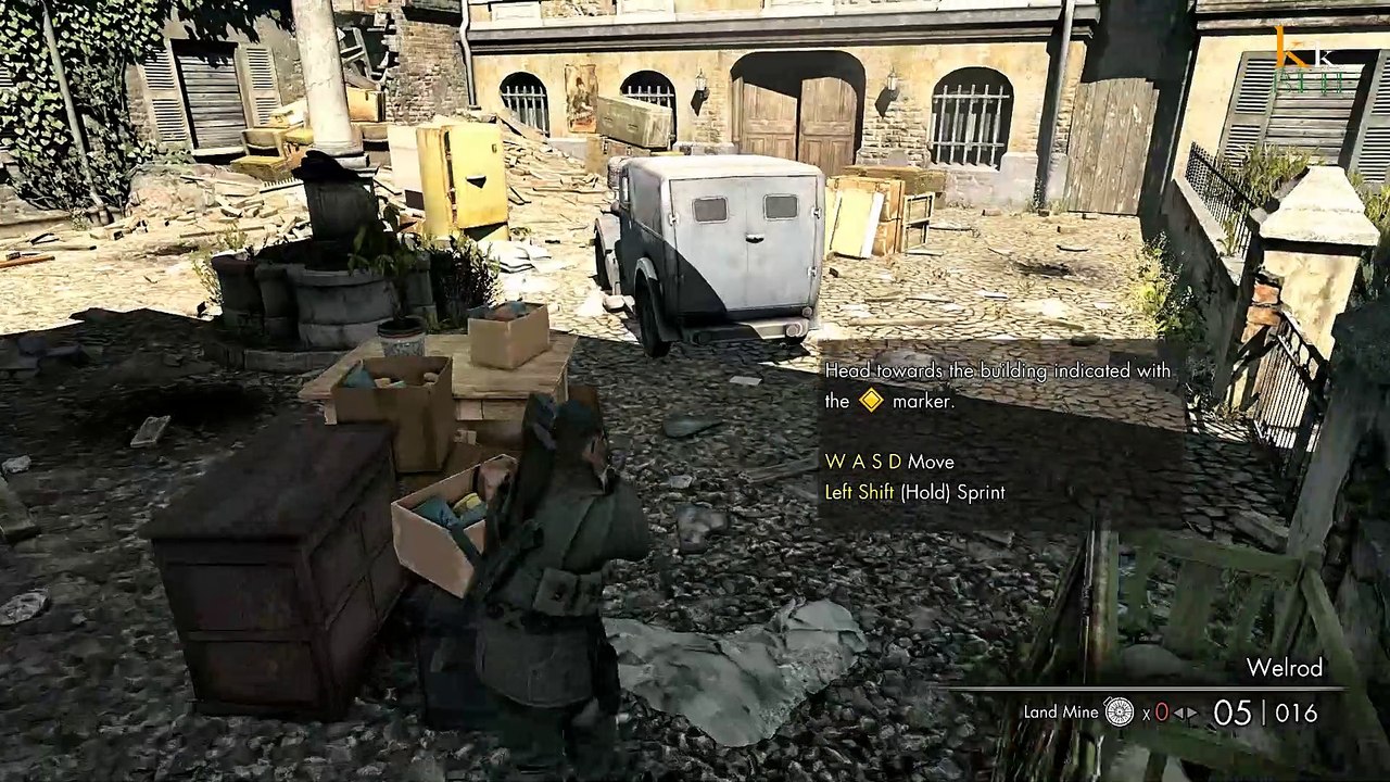 Sniper Elite V2 Remastered gameplay Part 1 Prologue