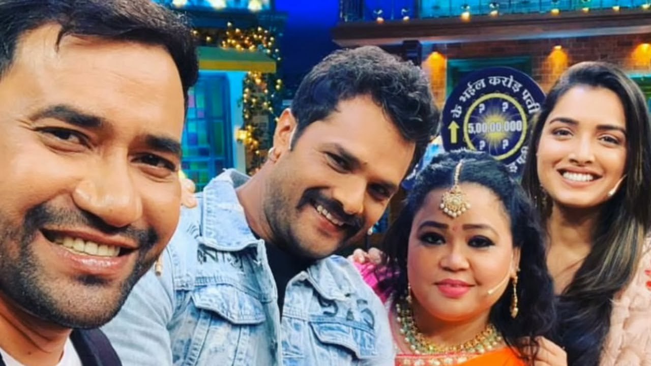 Live from The Kapil Sharma Show - Dinesh Lal Yadav "Nirahua" - Khesari Lal Yadav - Amrapali - Rani