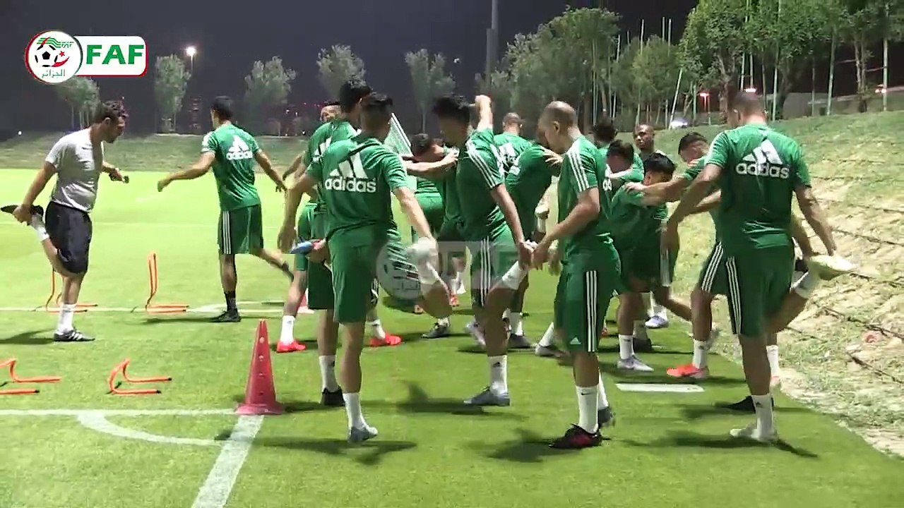 Premier entrainement à Doha