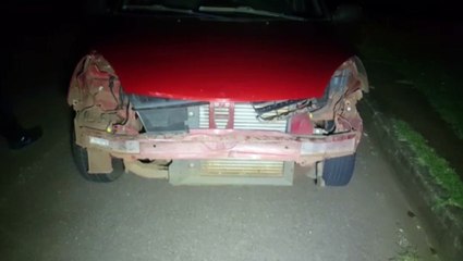 Veículos se envolvem em acidente no Bairro Parque São Paulo