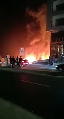 Grave incendie à la Brioche Dorée du Virage !