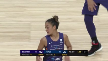 Leilani Mitchell with 17 Points vs. Indiana Fever