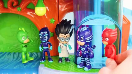 Best Color Learning Videos for Kids - PJ Masks Race Car Toys!