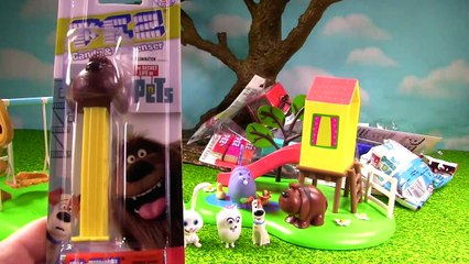 The Secret Life of Pets PEZ Dispensers,   and Talking Voice Box!