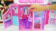 Princess Barbie Fairy Castle & Barbie Angel dolls Peri Putri Barbie kastil Bonecas de anjo | Karla D.