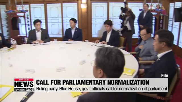 Ruling party, presidential office, government calls for swift normalization of parliament