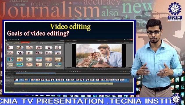 Mr. AJOY KUMAR BANERJEE || Video editing || BAJMC || TIAS || TECNIA TV