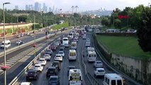 15 TEMMUZ ŞEHİTLER KÖPRÜSÜ'NDE TRAFİK YOĞUNLUĞU