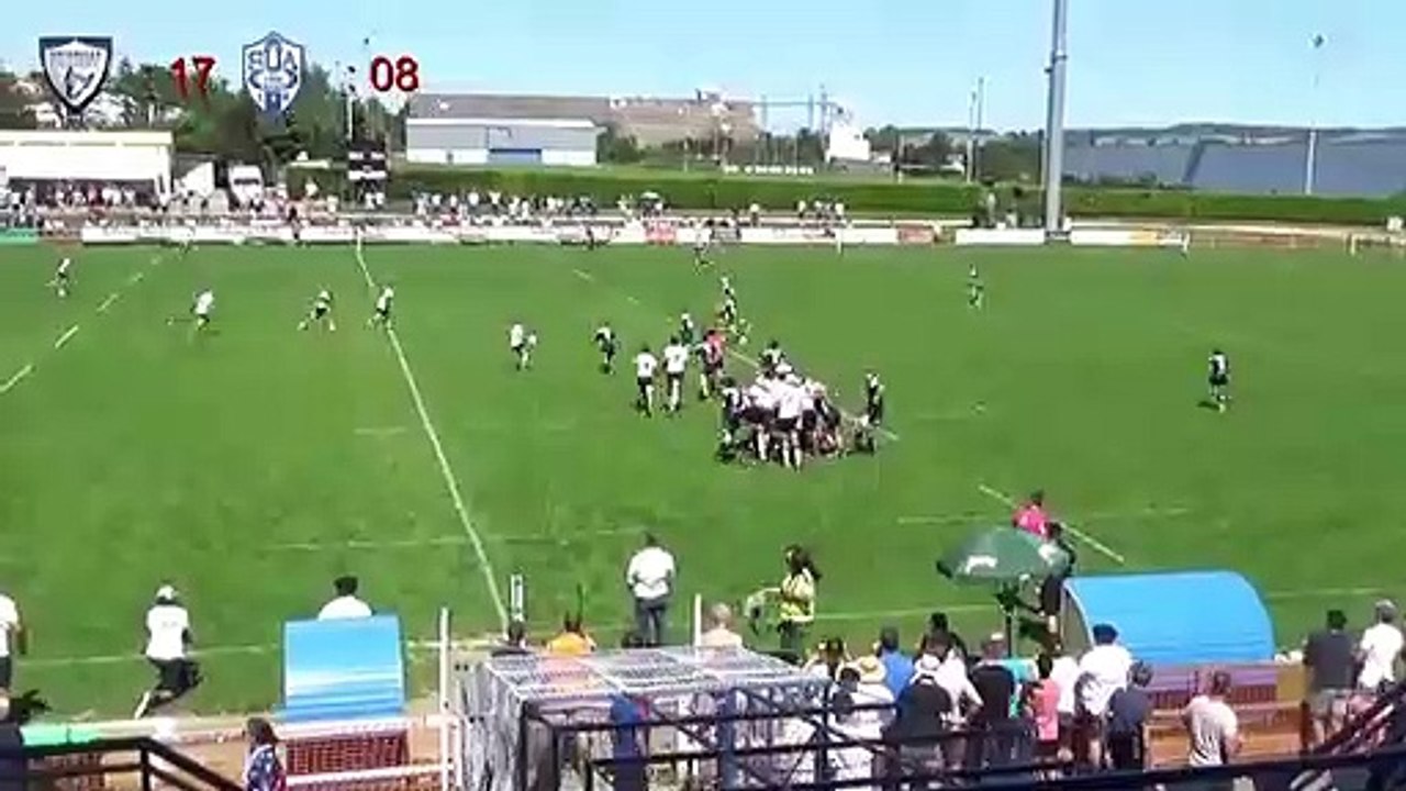 Le triplé de Labro (Colomiers) en finale du championnat de France Crabos