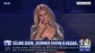 Céline Dion très émue lors de son dernier concert à Las Vegas