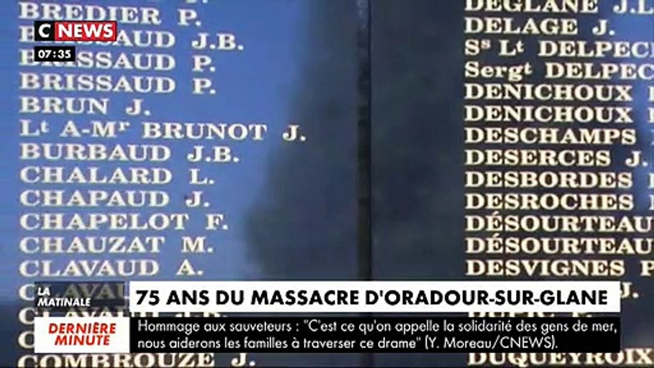 75e anniversaire du massacre d'Oradour-sur-Glane : Ce jour-là, 642 civils étaient assassinés par l'armée allemande