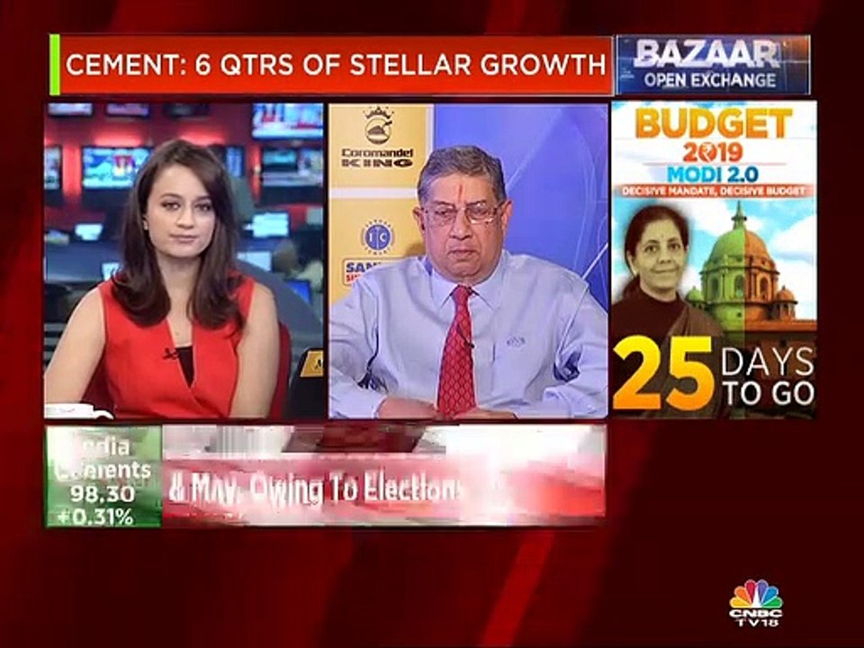 N Srinivasan of India Cements on cement sector
